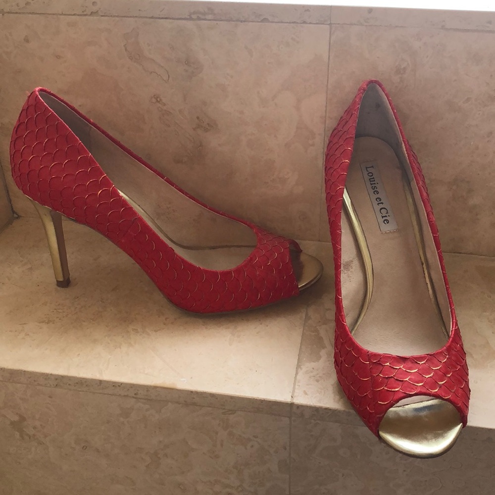 Red Louise et Cie Heels